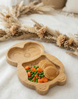 Bambus Kindergeschirr Set Pinguin
