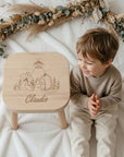 Kinderhocker personalisiert Tipizelt