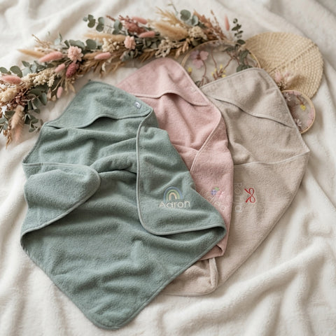 Personalisiertes  Kapuzenhandtuch Baby