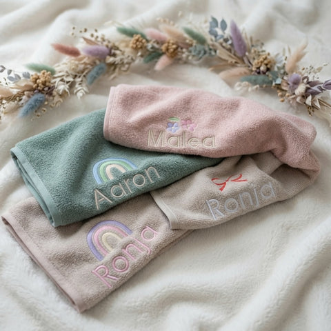 Personalisierter Kinder Badeponcho