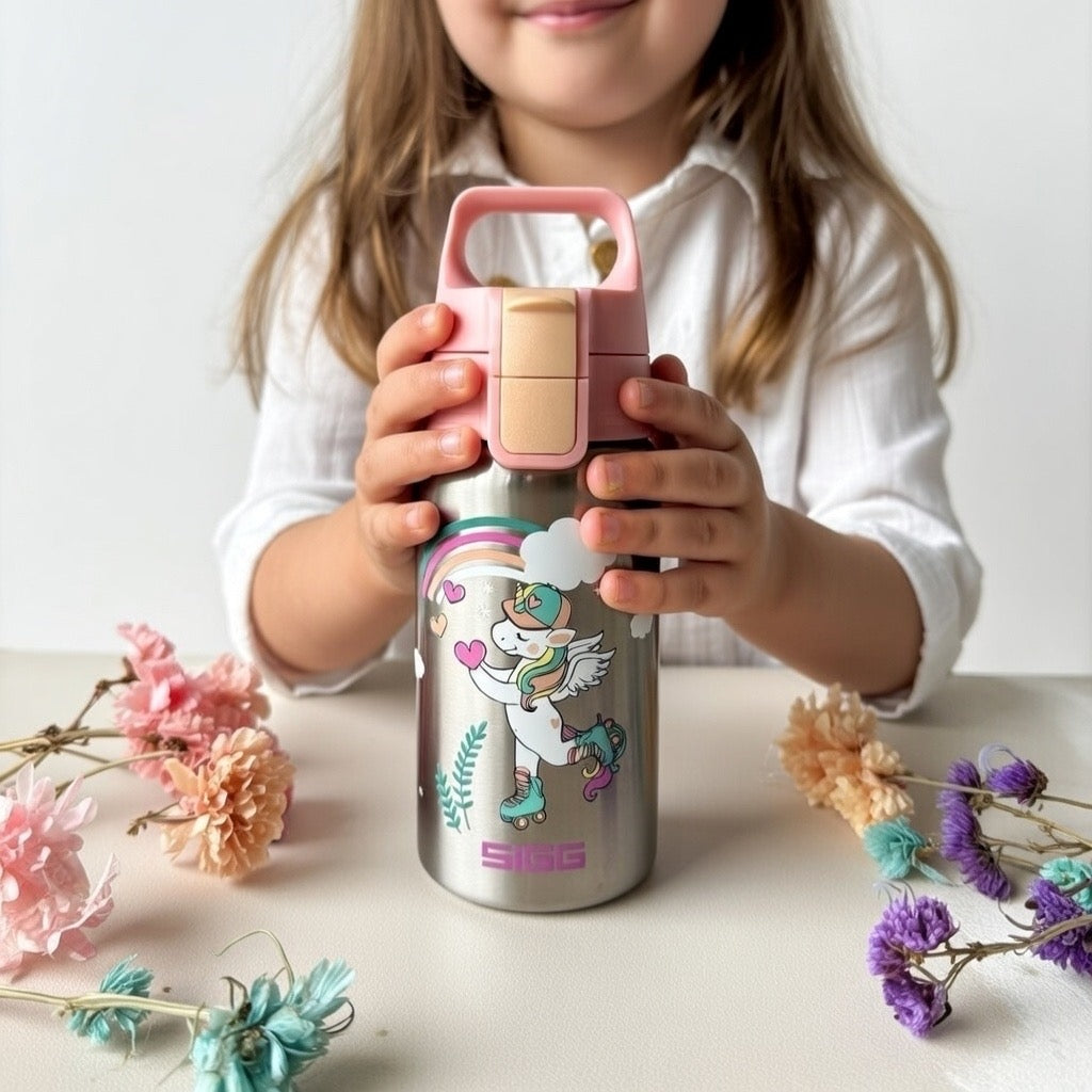 Borraccia SIGG personalizzata Unicorno / Aereo