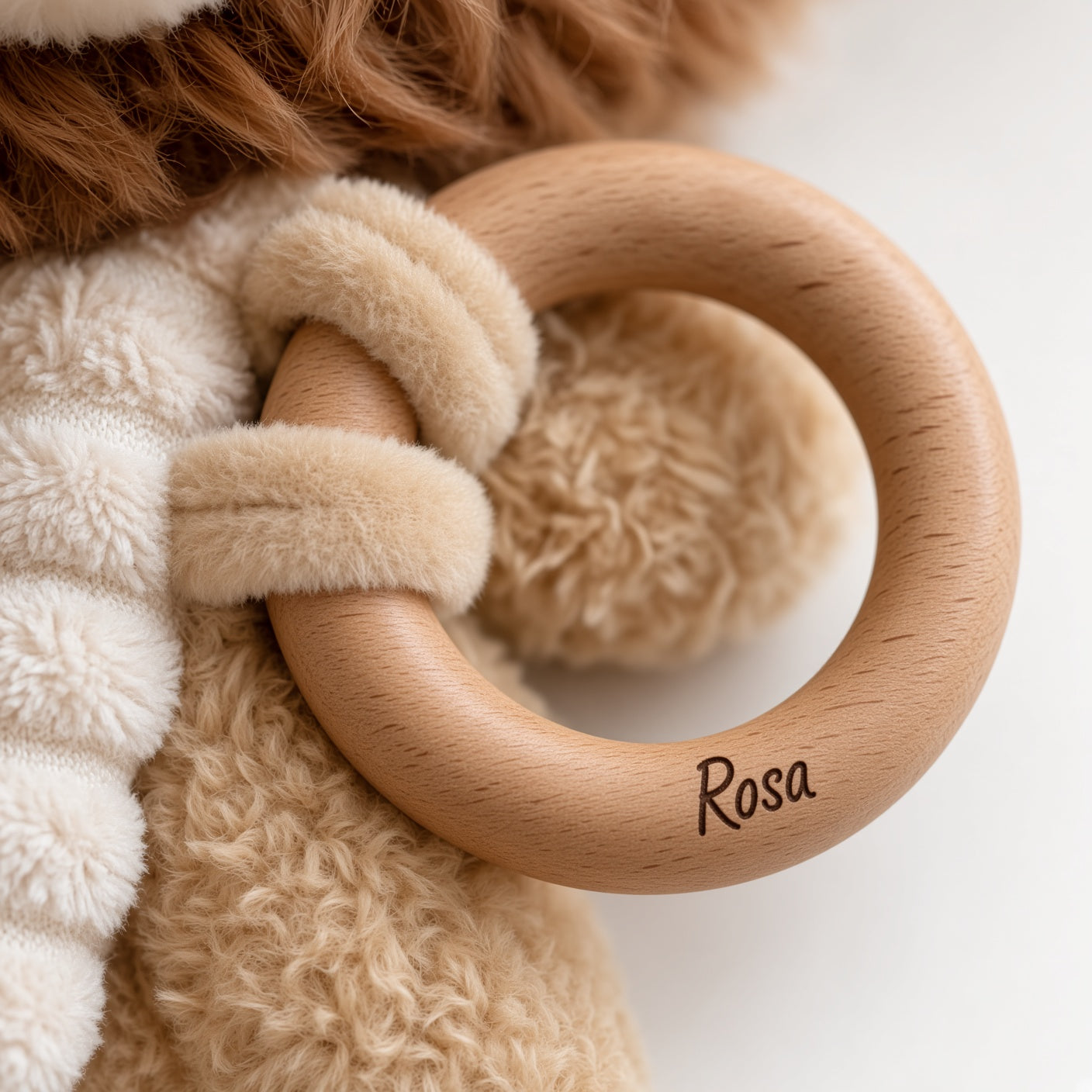 Schmusetuch Löwe von Little Dutch personalisiert
