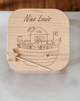 Kinderhocker personalisiert Arche Noah