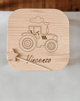 Kinderhocker personalisiert Traktor