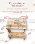 Tritthocker personalisiert Dschungel
