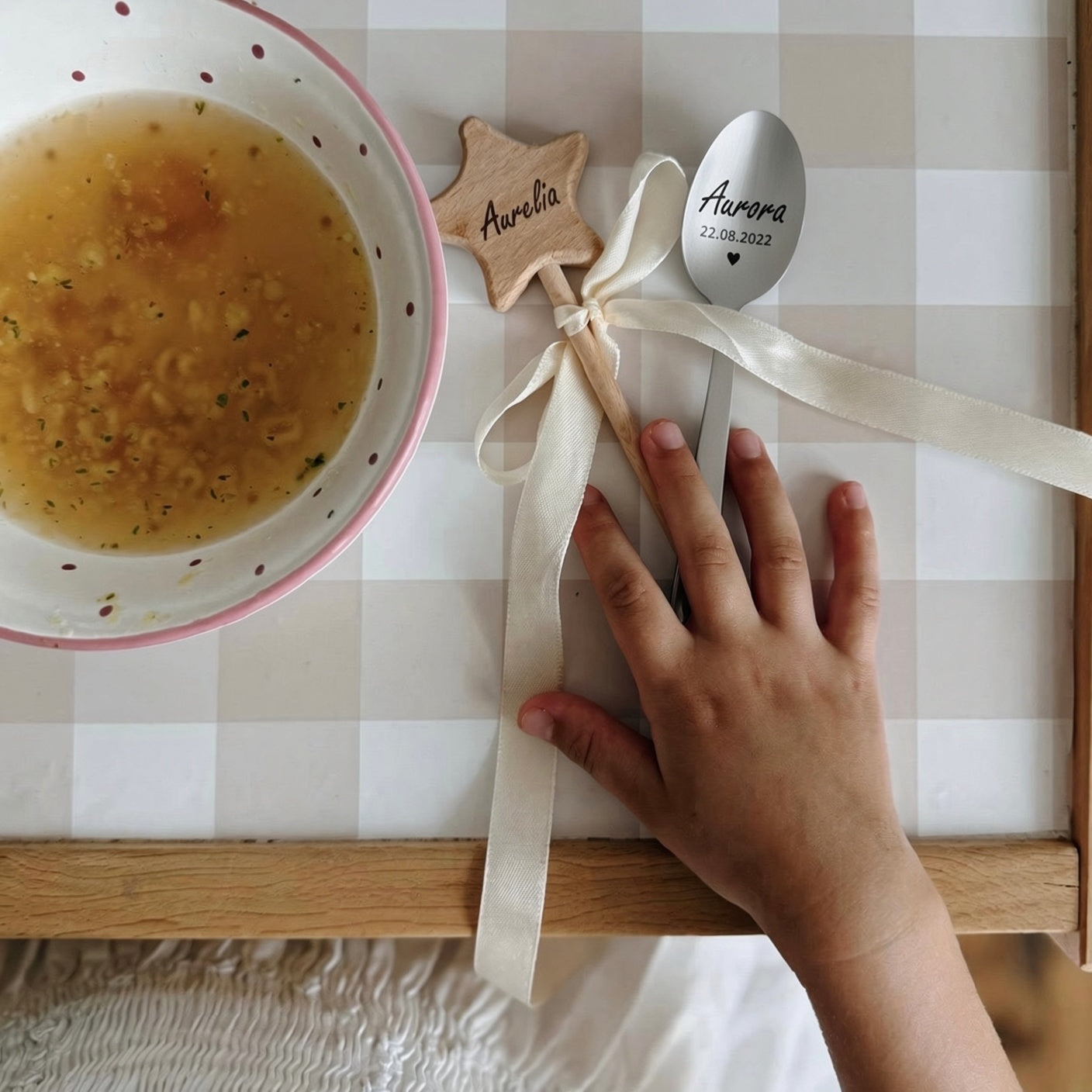 Zauberstab oder Löffel personalisiert