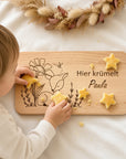 Tagliere da colazione personalizzato con cervo