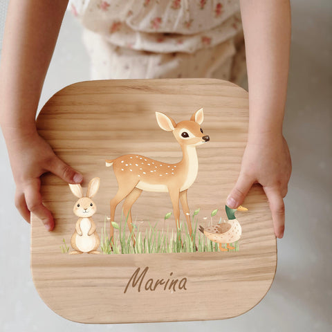 Sgabello colorato per bambini personalizzato Bambi