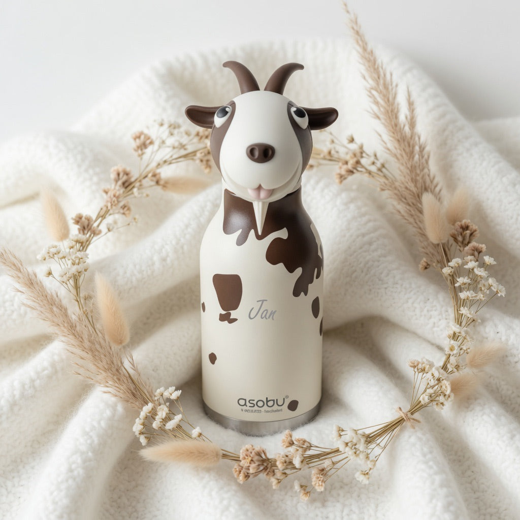Personalisierte Asobu Thermo-Trinkflasche Bestie Geissbock