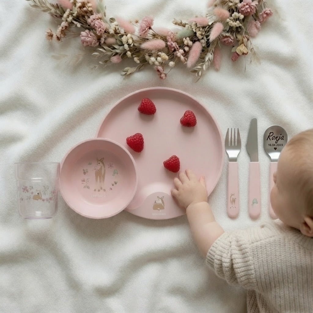 Little Dutch Kindergeschirrset personalisiert