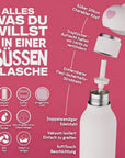 Gourde isotherme Asobu personnalisée « Bestie » Éléphant / Lapin