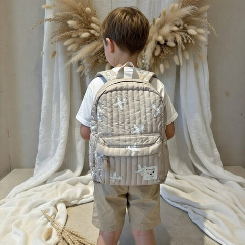 Kinder Rucksack personalisiert Flugzeug
