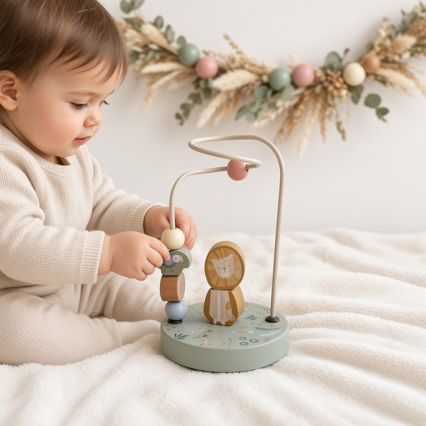 Holzspielzeug 3er-Set von Little Dutch personalisiert