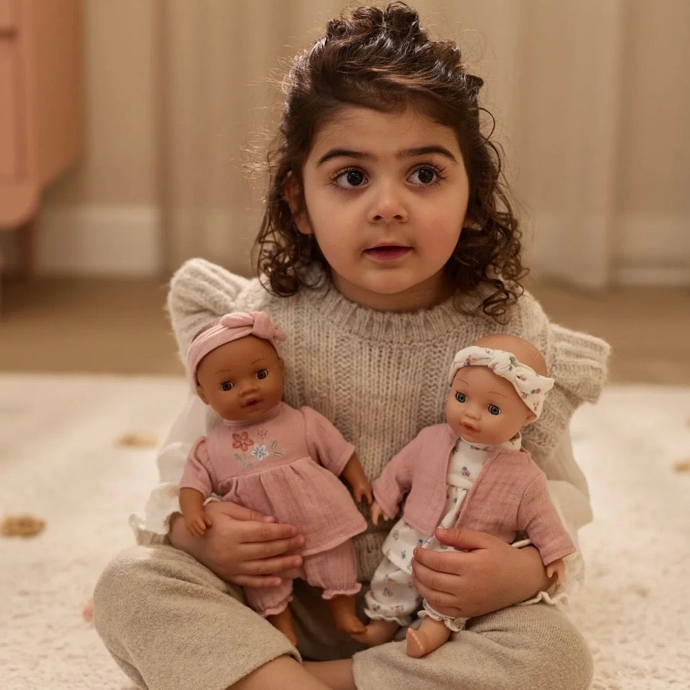 Babypuppe klein Philou oder Yara personalisiert von Little Dutch