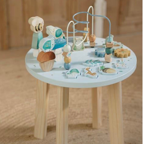 Table d'activités « Les amis de la forêt » personnalisée