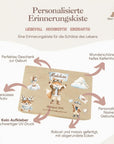 Erinnerungskiste personalisiert Abenteurer bunt