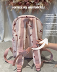 Kinder Rucksack personalisiert Kirsche