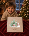 Farbige Weihnachtskiste mini Frohe Weihnachten Weihnachtskollektion