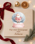 Farbige Weihnachtskiste mini Geschenk an Gotti, Götti, Grosseltern Weihnachtskollektion
