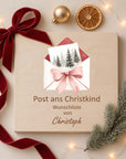Farbige Weihnachtskiste mini Post fürs Christkind Weihnachtskollektion