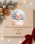Farbige Weihnachtskiste mini Post fürs Christkind Weihnachtskollektion