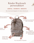 Kinder Rucksack personalisiert Leo