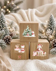 Spardose / Kässeli Weihnachten personalisiert bunt Weihnachtskollektion