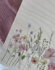 Erinnerungskiste personalisiert Blumenwiese bunt