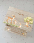 Sgabello colorato personalizzato con Bambi