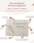 Erinnerungskiste personalisiert Motiv Schultüte